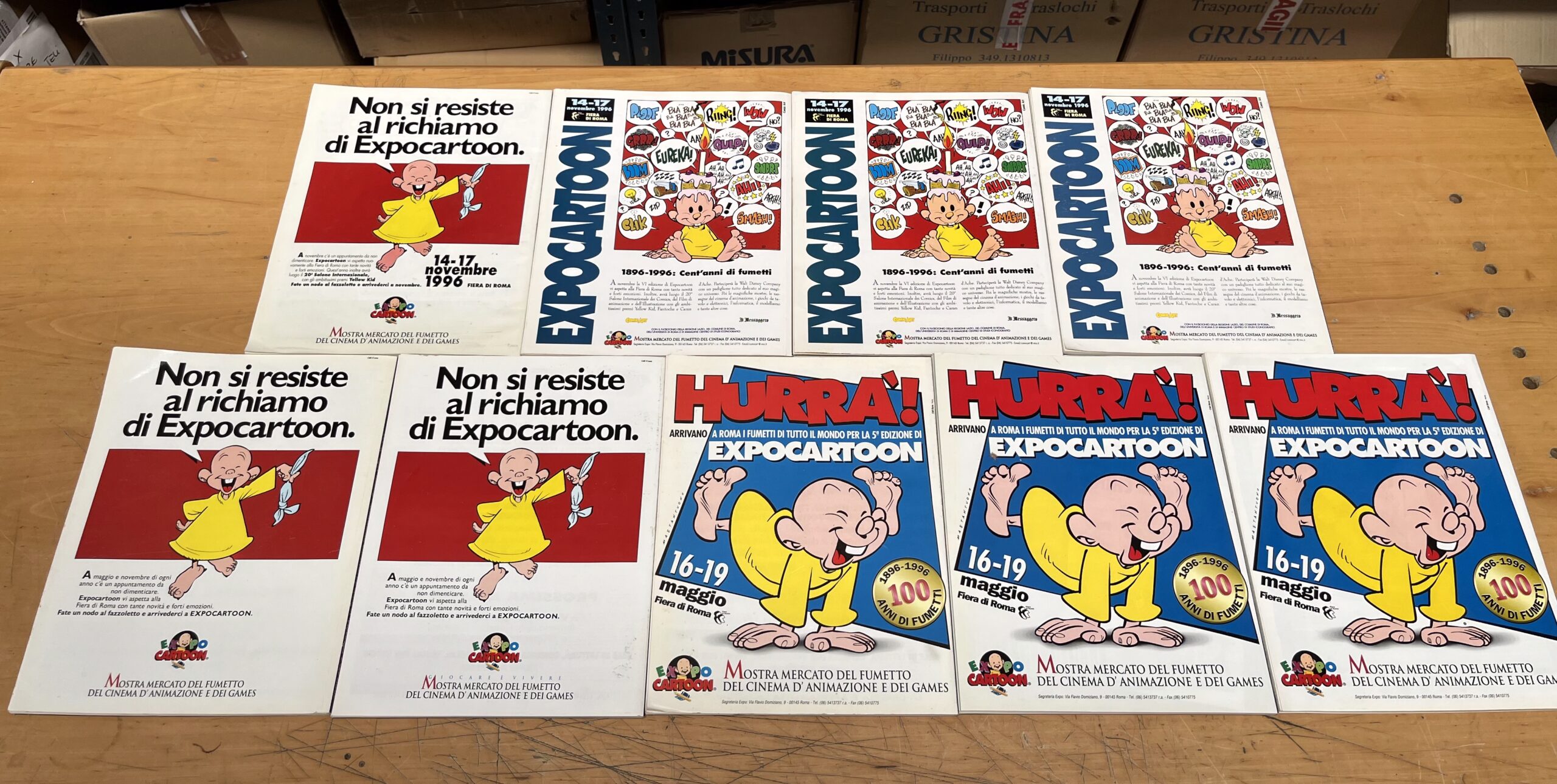 Lotto Fumetti "Comic Art & L'Eternauta" Annata Completa 1996 - 9/9 - N°135-143