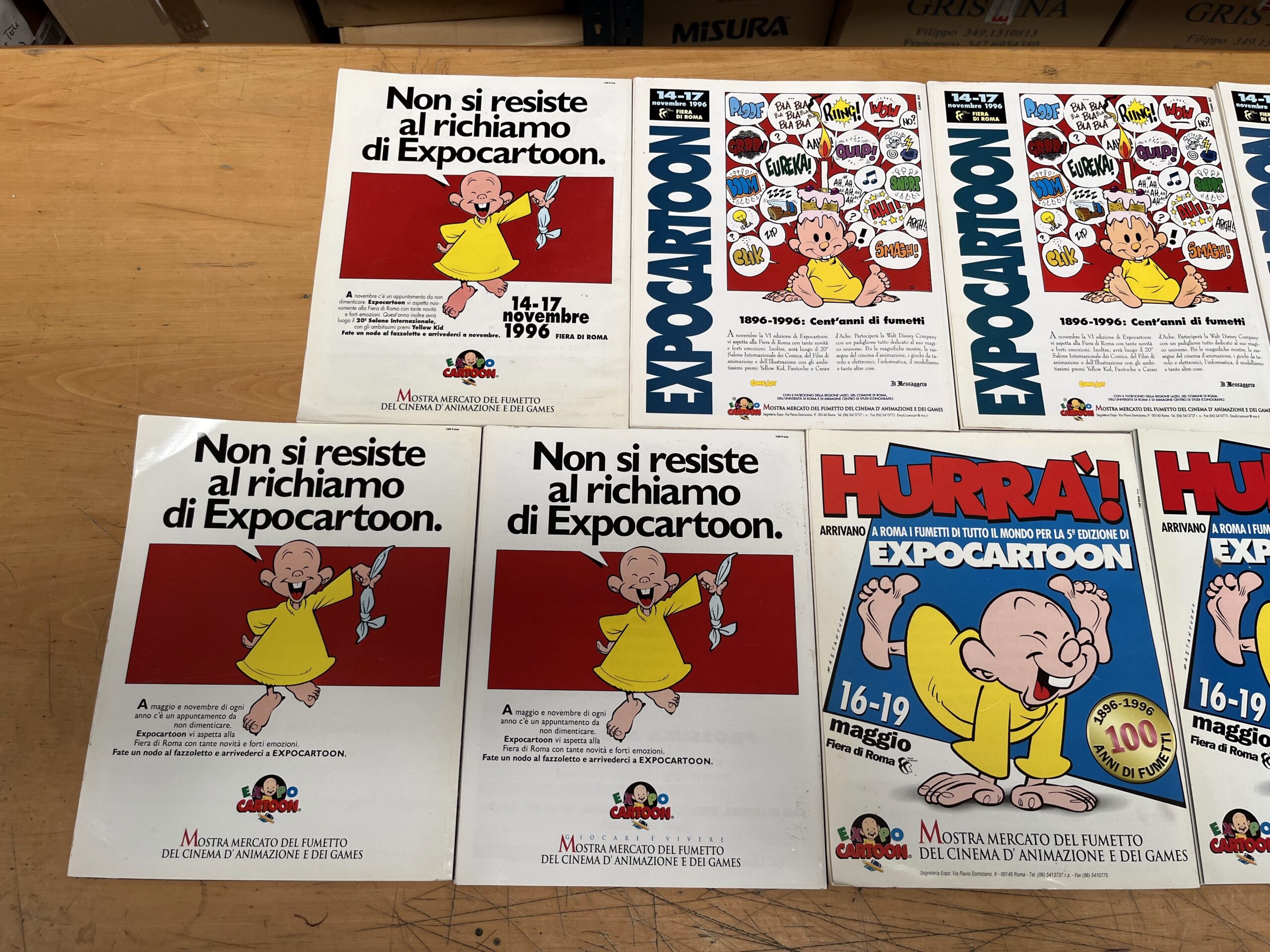 Lotto Fumetti "Comic Art & L'Eternauta" Annata Completa 1996 - 9/9 - N°135-143
