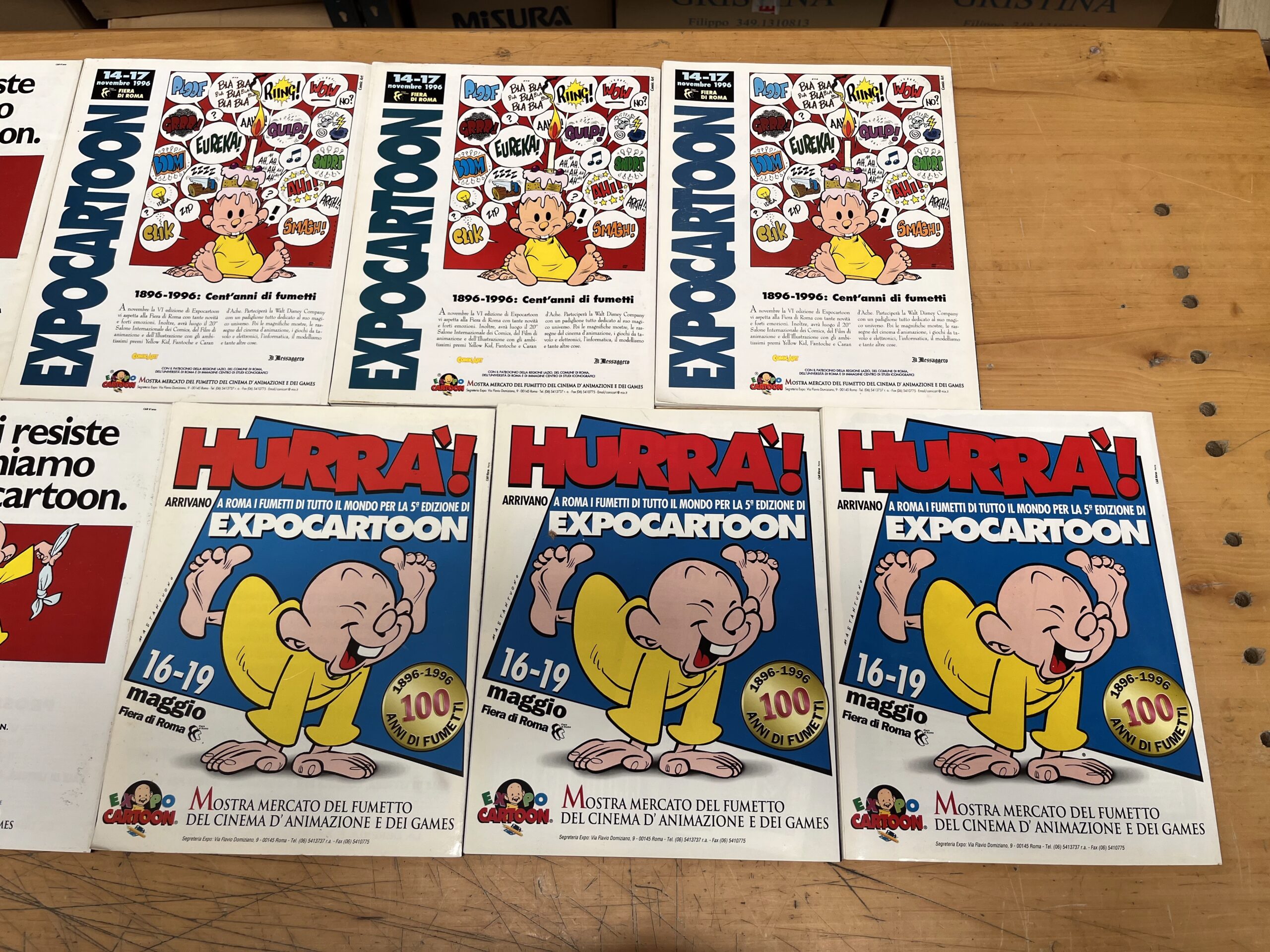Lotto Fumetti "Comic Art & L'Eternauta" Annata Completa 1996 - 9/9 - N°135-143