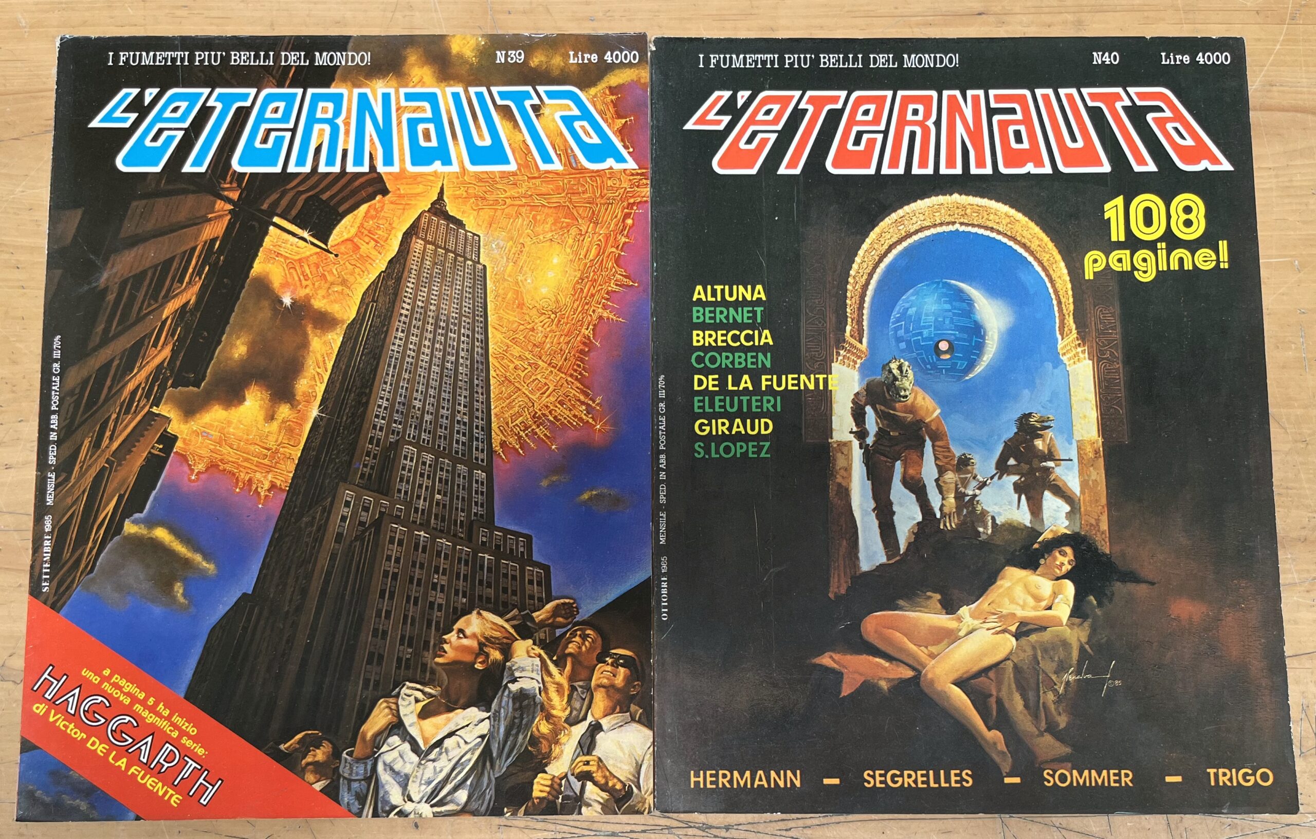 Fumetti "L'Eternauta" - N°39-40 - Anno 1985 - Settembre Ottobre