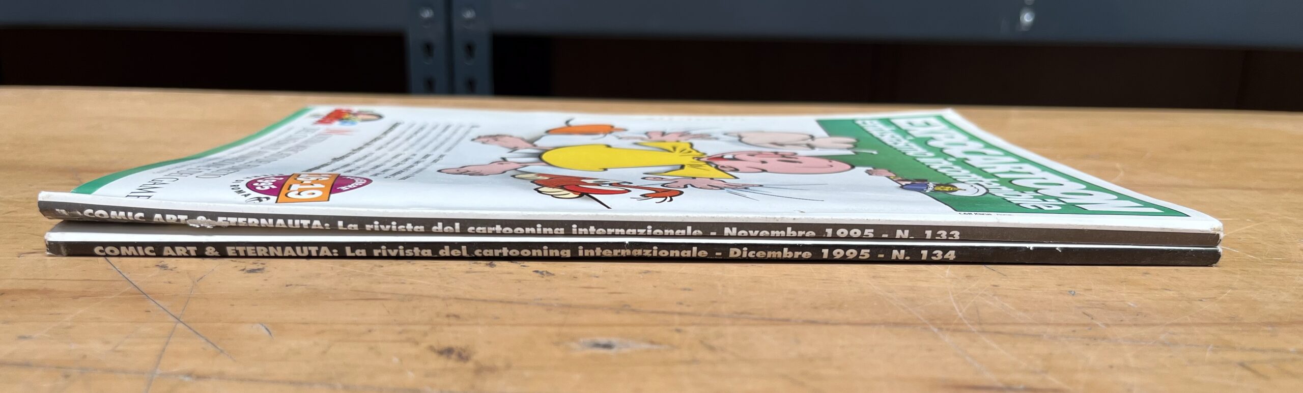 Fumetti "Comic Art & L'Eternauta" - N°133-134 - Anno 1995 - Novembre Dicembre