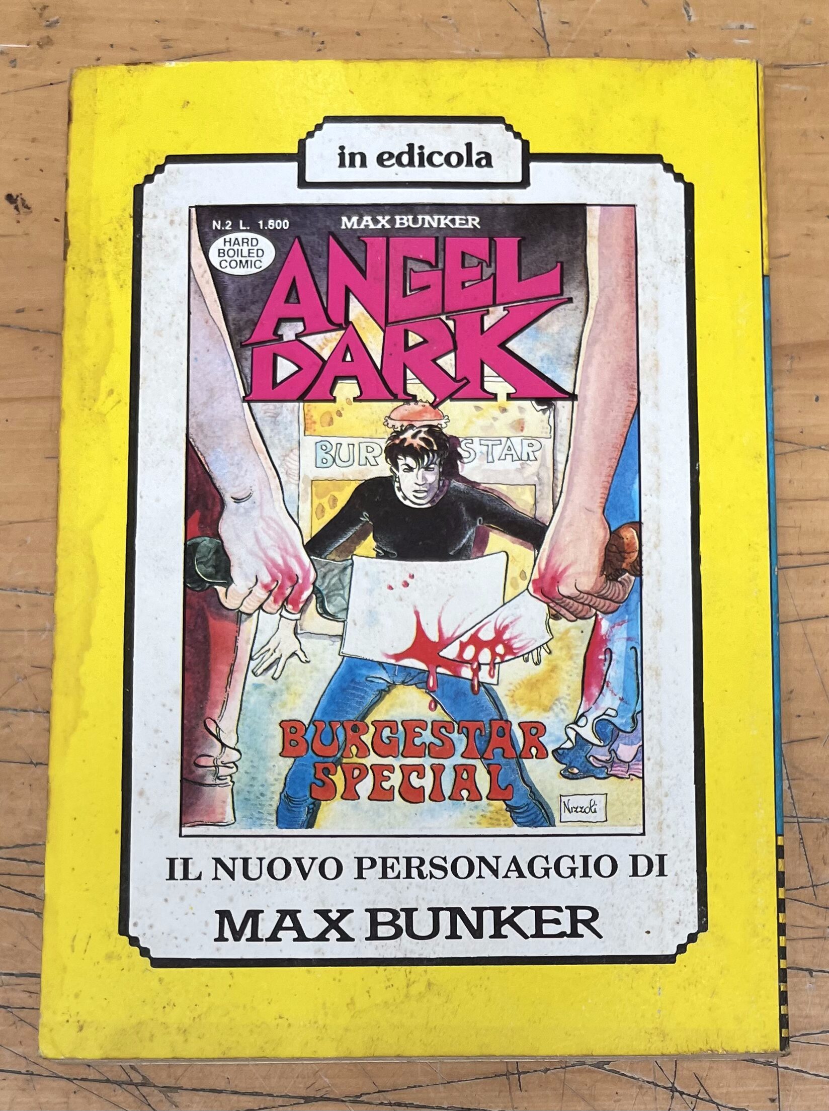 Fumetto "Gesebel" N°4 La Notte dei Pipistrelli - Max Bunker Press 1990