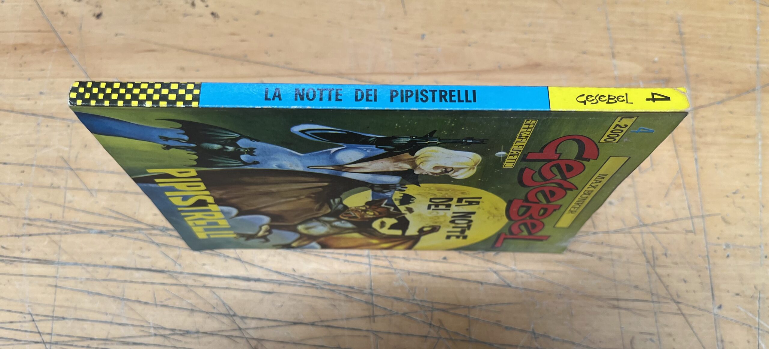 Fumetto "Gesebel" N°4 La Notte dei Pipistrelli - Max Bunker Press 1990
