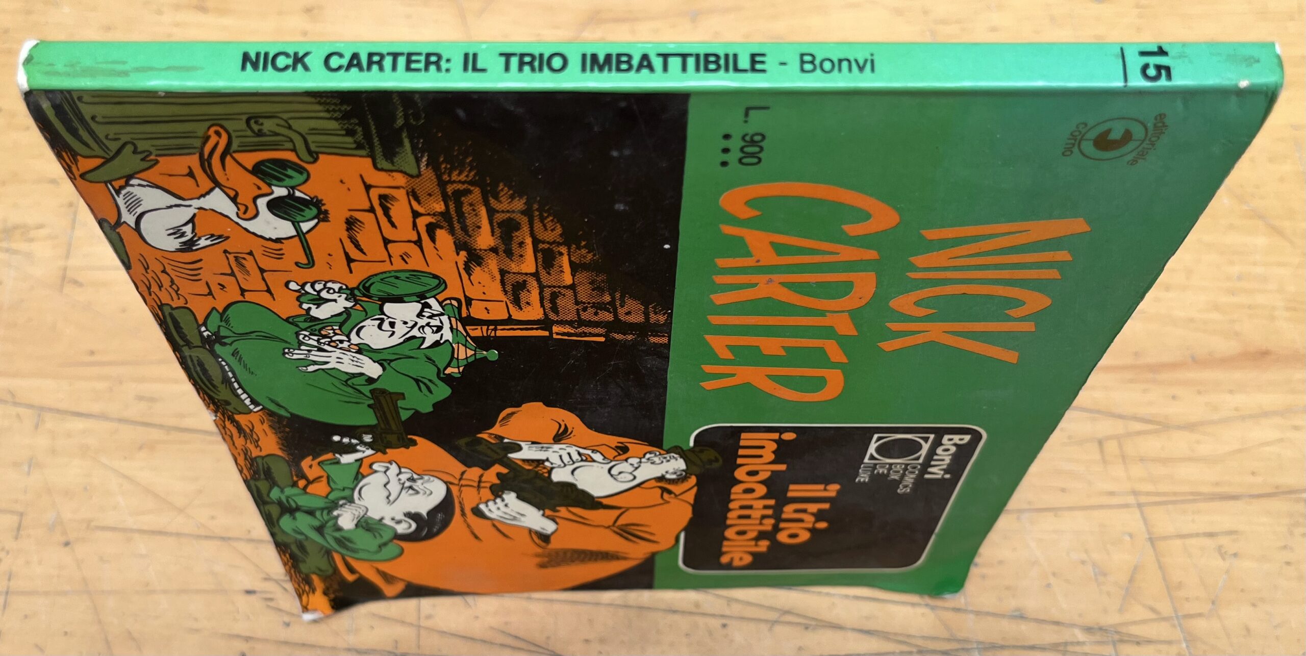 Fumetto "Nick Carter : Il Trio Imbattibile" N°15 - Bonvi - Editoriale Corno 1976