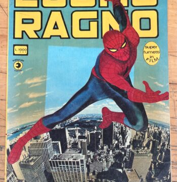 Fumetto "Superfumetti in Film" N°9 - L'Uomo Ragno - Editoriale Corno 1978