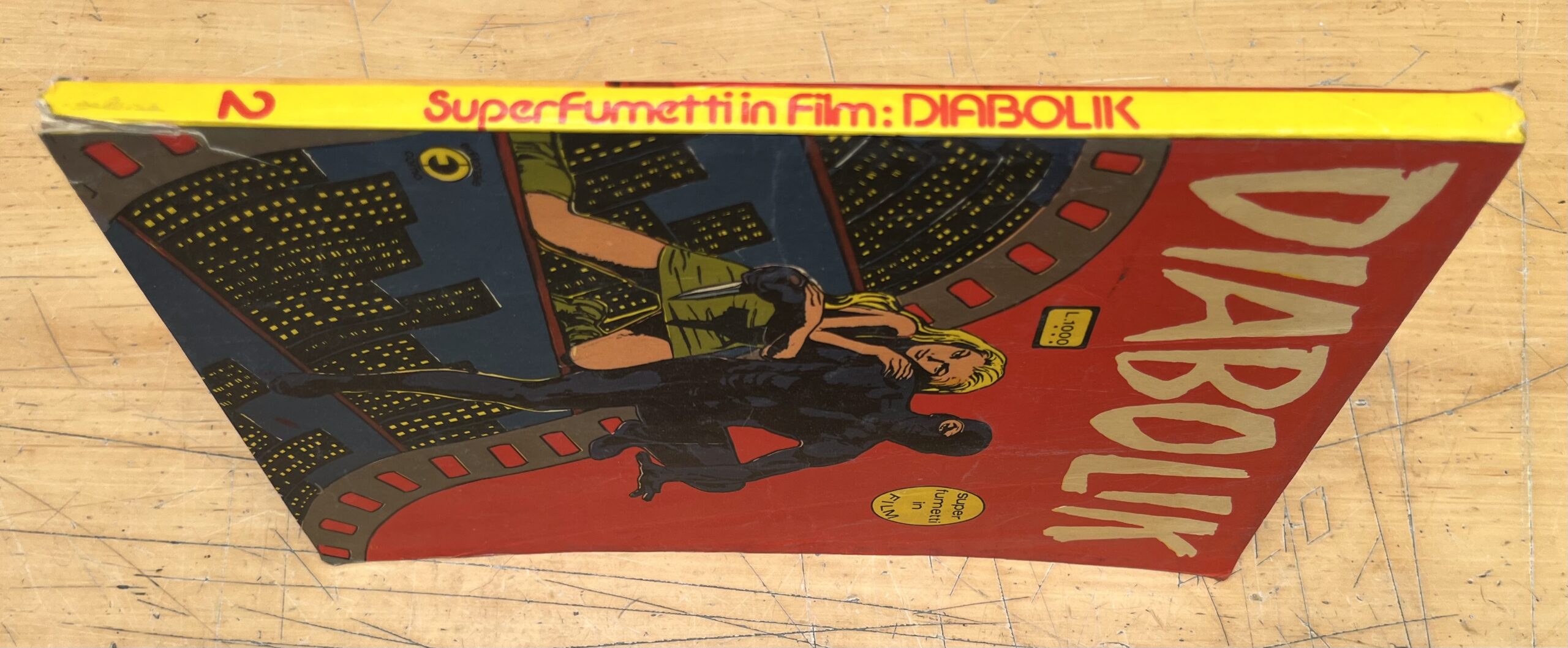 Fumetto "Superfumetti in Film" N°2 - Diabolik - Editoriale Corno 1976