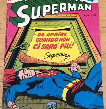 Fumetto "Superman" N. 620 + Da Ritagliare L'Inter - Mondadori 1969