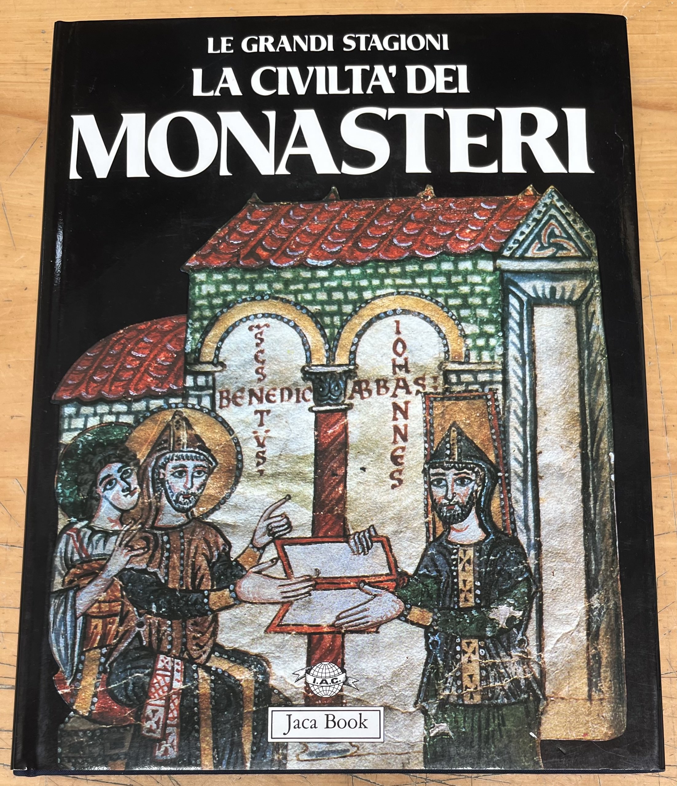 Libro "La Civiltà dei Monasteri" - Serie "Le Grandi Stagioni" - Edizione Jaca Book 1988