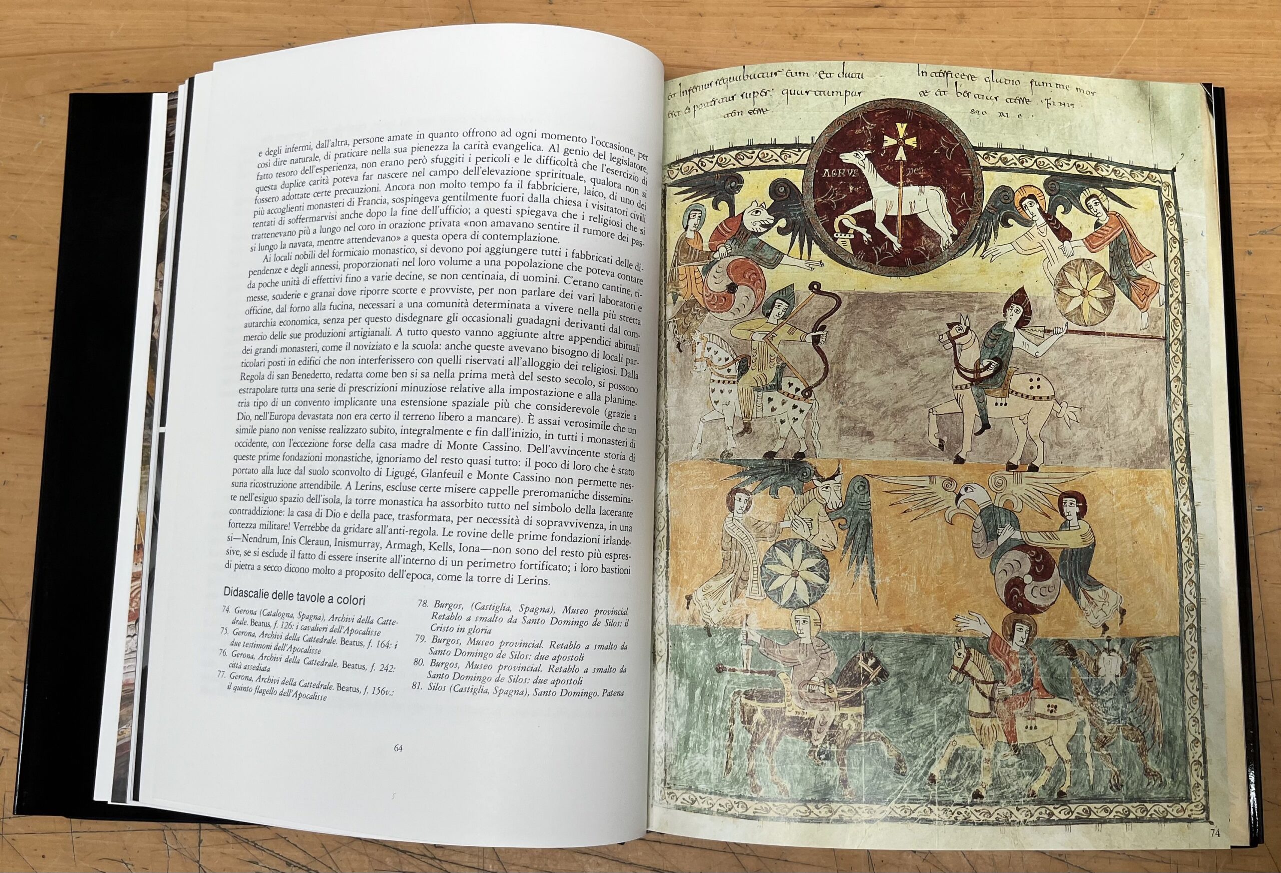 Libro "La Civiltà dei Monasteri" - Serie "Le Grandi Stagioni" - Edizione Jaca Book 1988