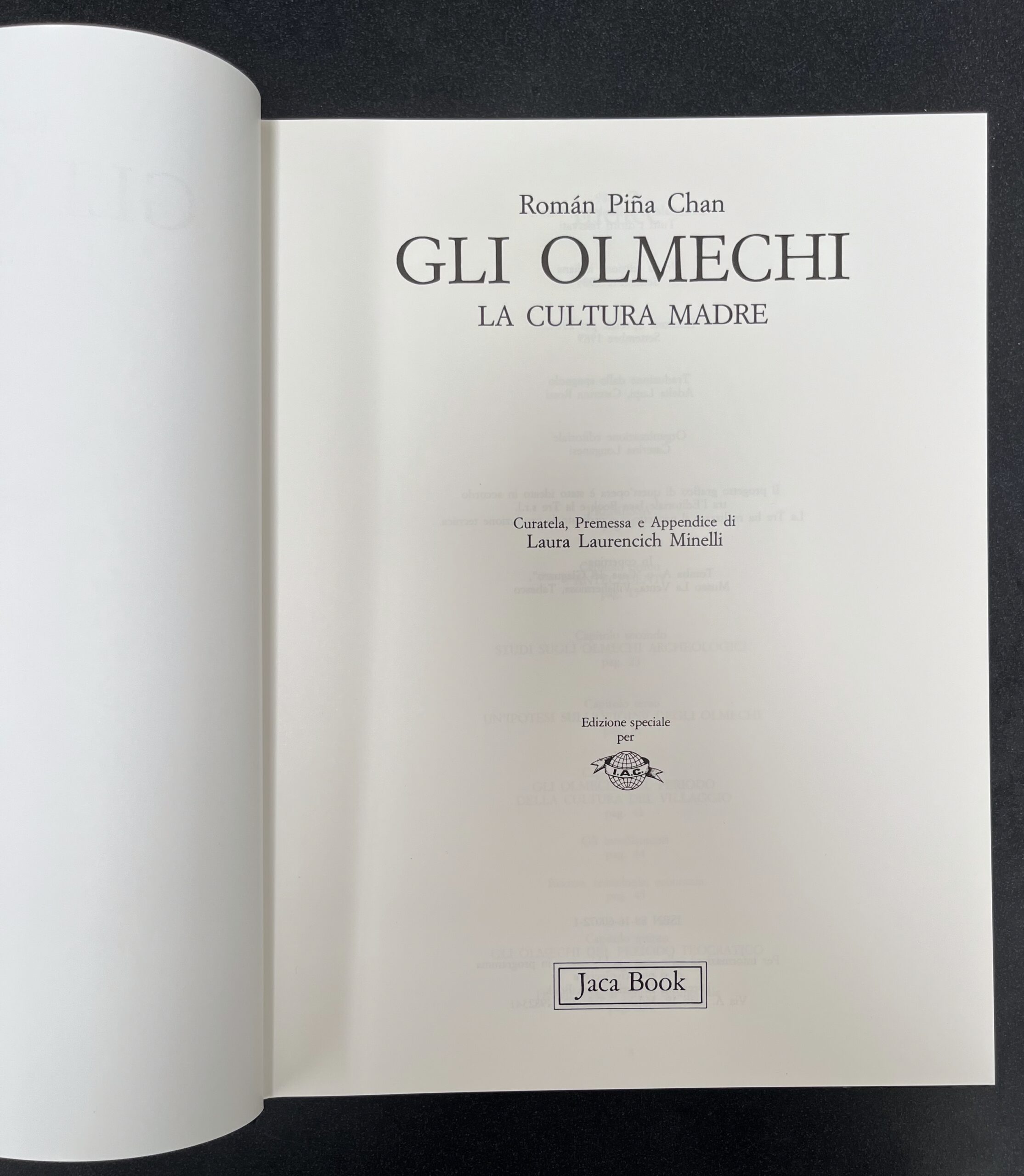 Libro "Olmechi" - Serie "Le Grandi Stagioni" - Edizione Jaca Book 1989