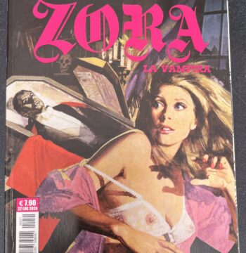 Fumetto "Zora La Vampira" - Serie "I Classici dell'Erotismo Italiano" N°1 - Luglio 2020