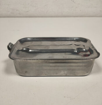 Kit per la Sterilizzazione di Siringhe in Vetro con Custodia e Aghi Vintage Anni 50/60
