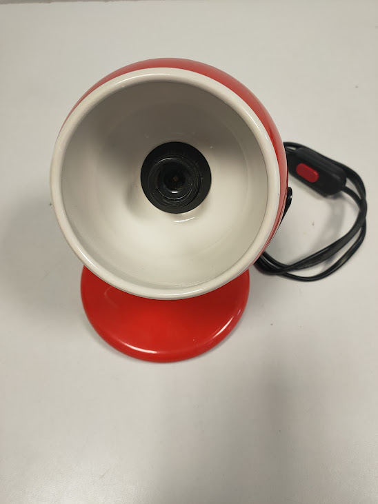 Lampada da Tavolo Stile Space Age Disegnata da Vico Magistretti Vintage Anni 70