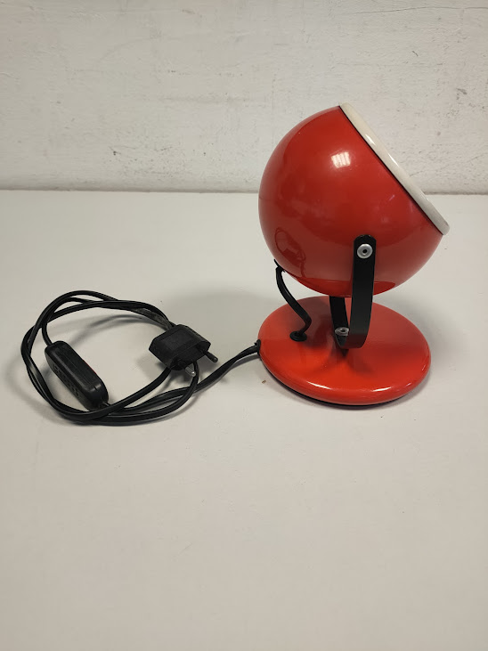 Lampada da Tavolo Stile Space Age Disegnata da Vico Magistretti Vintage Anni 70