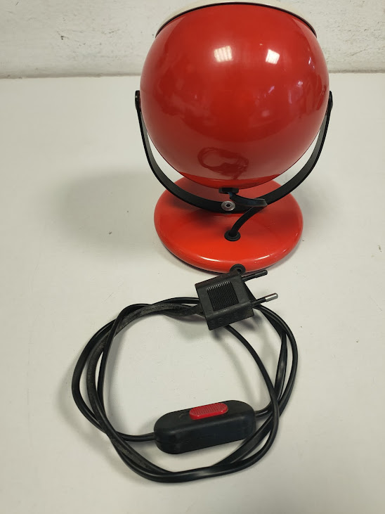Lampada da Tavolo Stile Space Age Disegnata da Vico Magistretti Vintage Anni 70