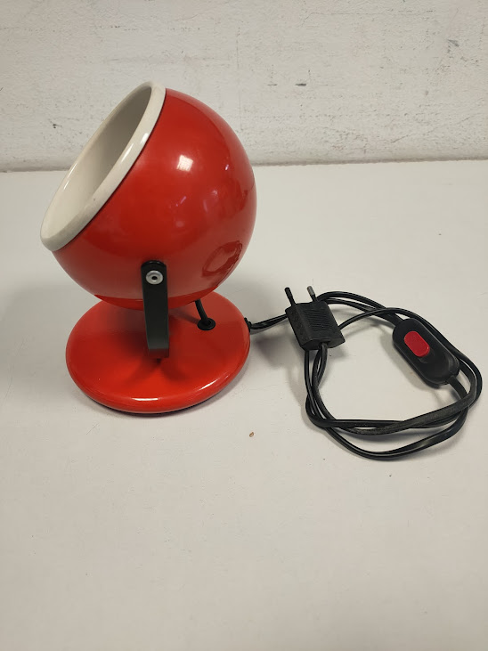 Lampada da Tavolo Stile Space Age Disegnata da Vico Magistretti Vintage Anni 70