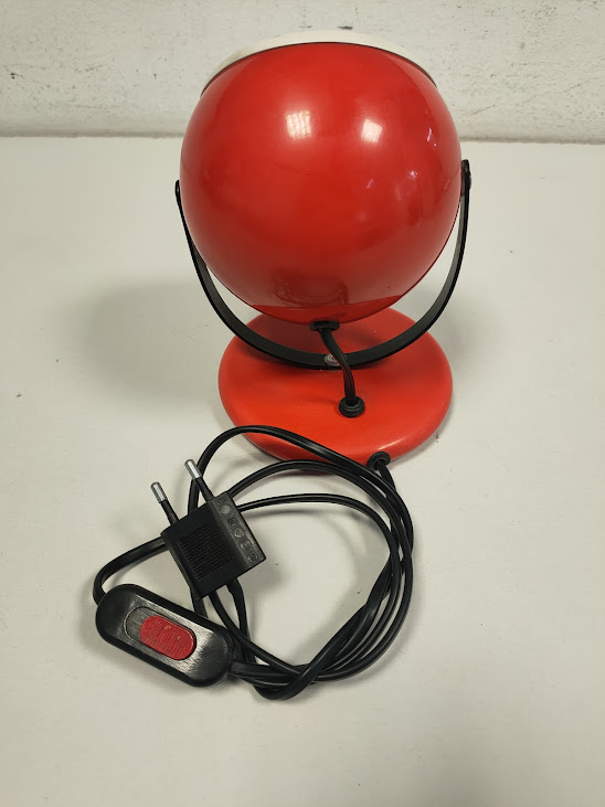 Lampada da Tavolo Stile Space Age Disegnata da Vico Magistretti Vintage Anni 70
