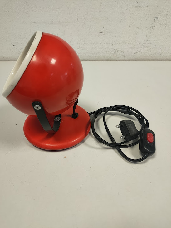 Lampada da Tavolo Stile Space Age Disegnata da Vico Magistretti Vintage Anni 70
