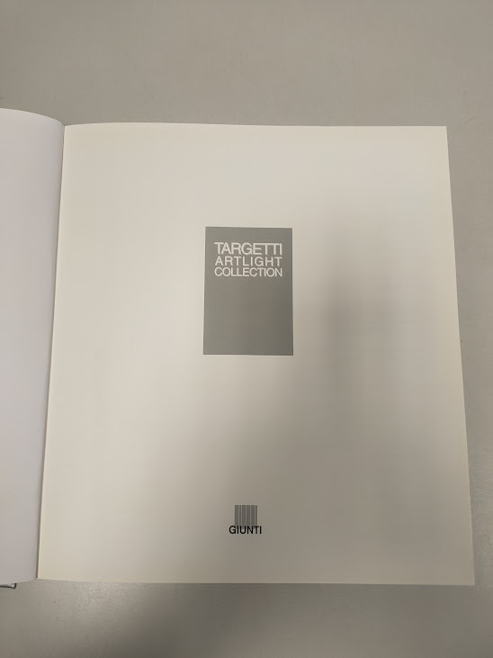 Libro Targetti Art Light Collection 1998