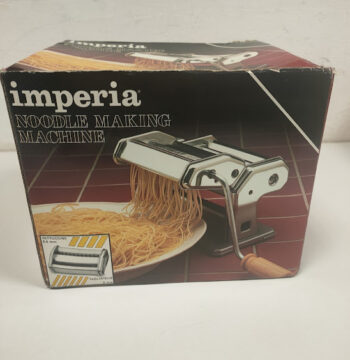 Macchina per Pasta fresca "Imperia Titania" in Metallo Cromato Vintage Anni '80