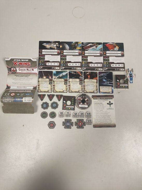 Miniatura RZ-1A-Wing Star Wars X Wing Giochi Uniti Anno 2013