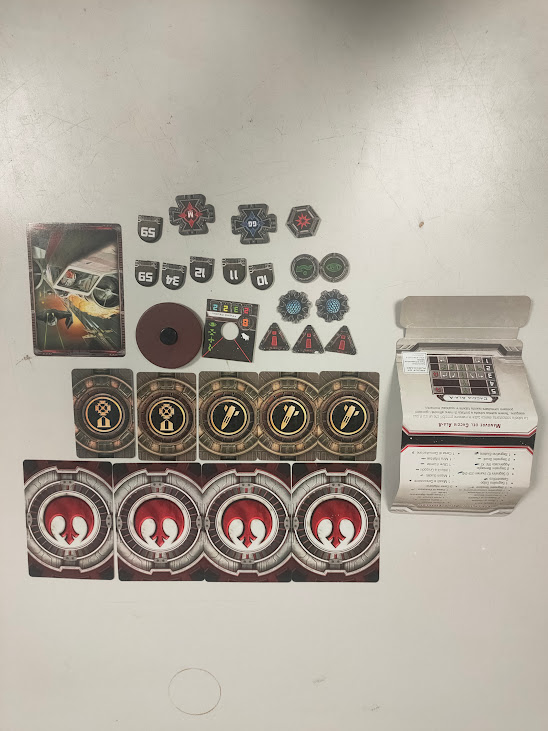 Miniatura RZ-1A-Wing Star Wars X Wing Giochi Uniti Anno 2013