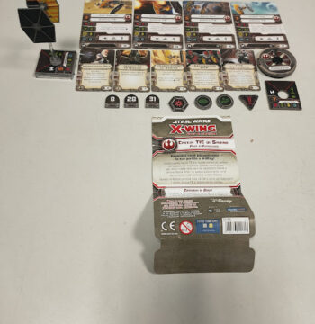 Miniatura del TE Fighter Sabine Wren Star Wars X-Wing Giochi Uniti