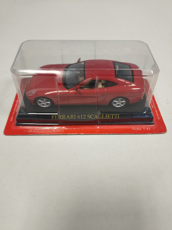 Modellino Ferrari 612 Scaglietti Scala 1:43 Vintage Anni '2000