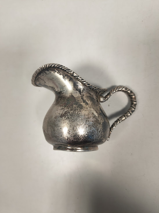 Piccola Brocca in Argento 800 con Punzonatura Vintage XX Secolo