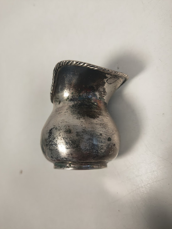 Piccola Brocca in Argento 800 con Punzonatura Vintage XX Secolo