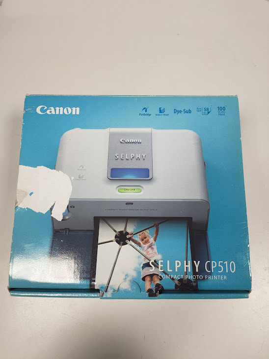 Stampante Fotografica Compatta della Canon Selphy CP510 Anno 2005