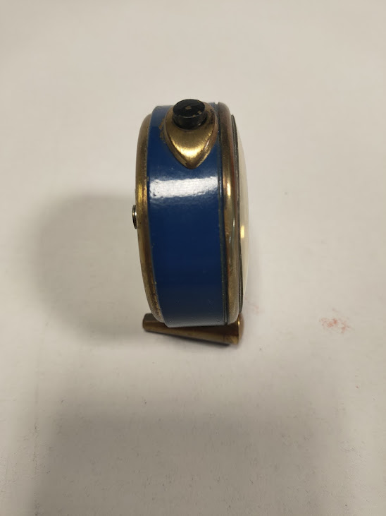 Sveglia "Roamer Extra" in Ottone Dorato Prodotto in Svizzera Vintage Anni 50