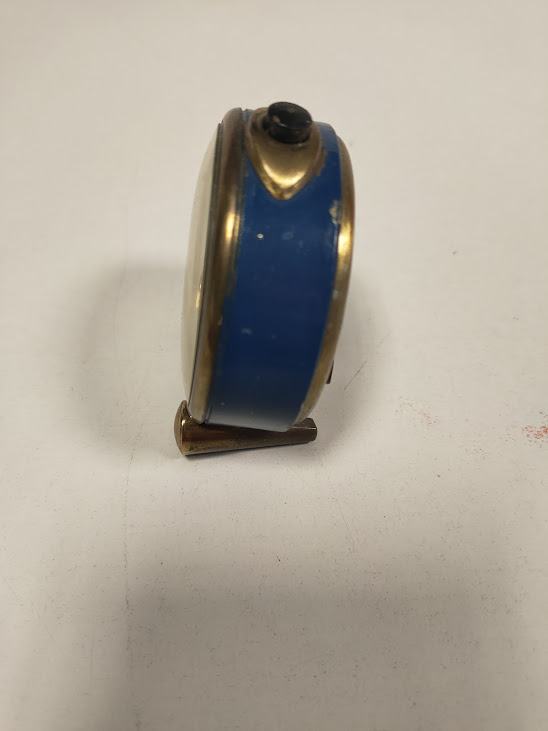 Sveglia "Roamer Extra" in Ottone Dorato Prodotto in Svizzera Vintage Anni 50