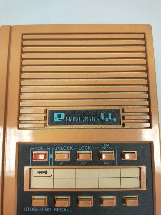 Telefono Fisso Vintage Modello HF49 con Vivavoce Integrato anni '80
