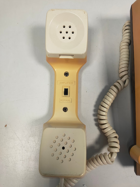 Telefono Fisso Vintage Modello HF49 con Vivavoce Integrato anni '80