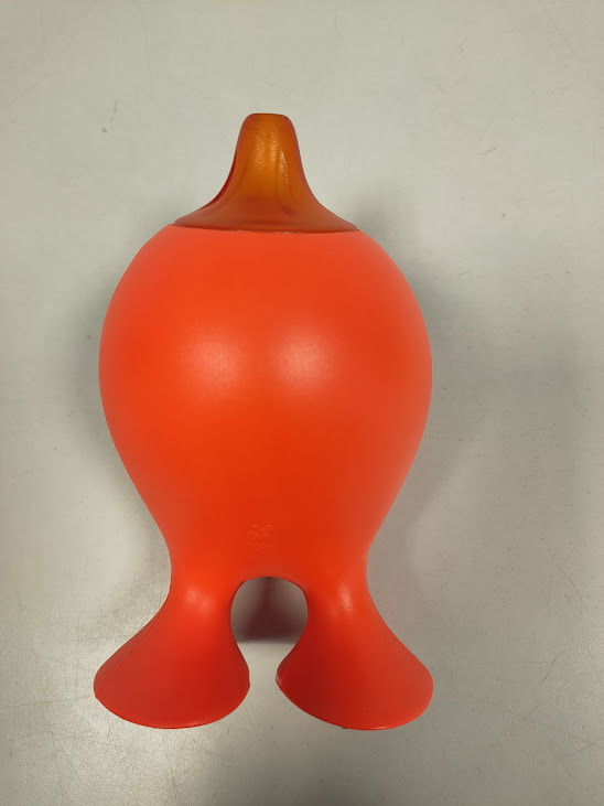 Zuccheriera "Alessi" in Resina di Colore Arancione