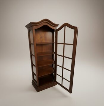 Credenza a vetri 5 ripiani