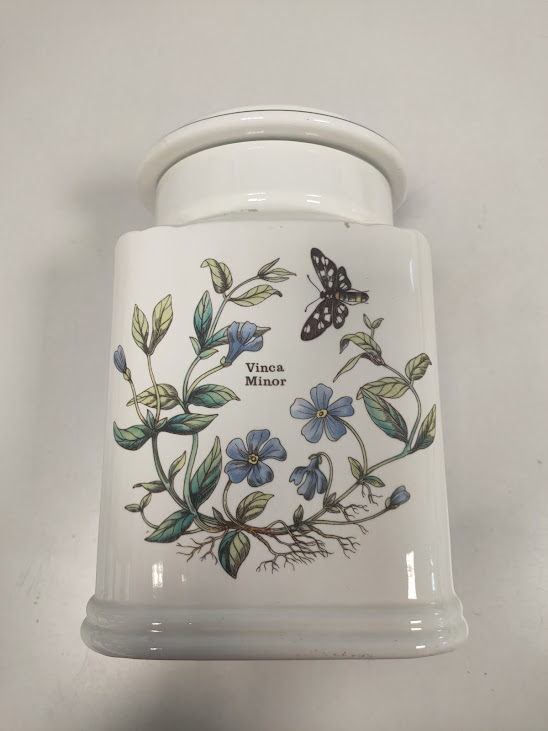 Barattolo in Ceramica Portmeirion Botanic Garden Vintage Anni '70