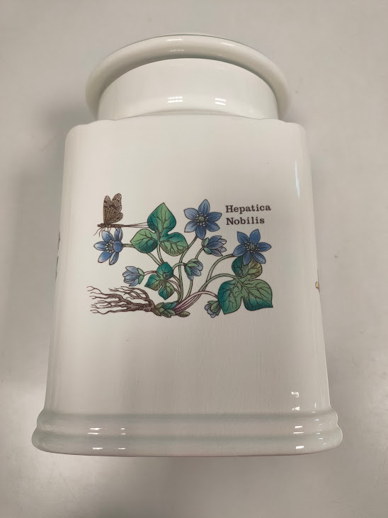 Barattolo in Ceramica Prinknash pottery della Linea Florabunda Vintage Anni '70