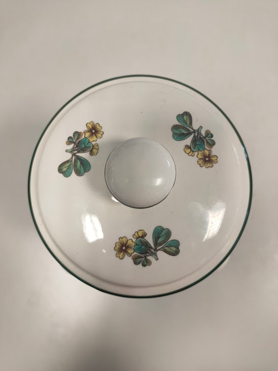 Barattolo in Ceramica Prinknash pottery della Linea Florabunda Vintage Anni '70