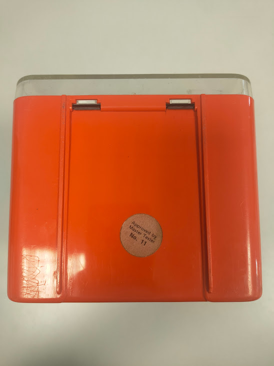 Bilancia da Cucina Hanson Arancione Vintage degli Anni '70