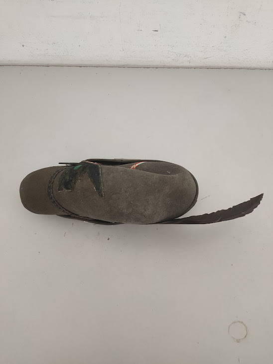 Cappello Alpino da Congedante degli "Alpini Dell'Esercito Italiano" Vintage Ann0 1910