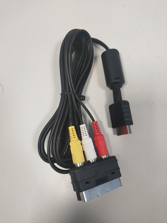 Cavo di Prolunga e Video Scart per Sony Playstation 1-2-PS TWO-PS3