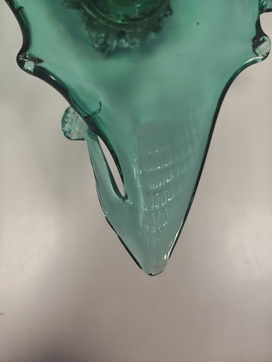 Centrotavola/Svuotatasche in Vetro Artistico Anni '70