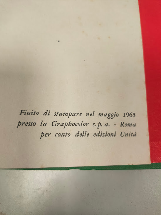 Libro PALMIRO TOGLIATTI Cinquant'anni nella Storia Dell'Italia e del Mondo 1965