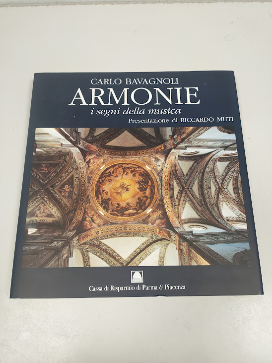 Libro Armonie I Segni della Musica Presentazione di Riccardo Muti 1995