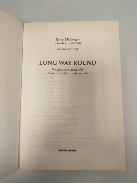 Libro Ewan McGregor Charley Boorman Long Way Round 2005