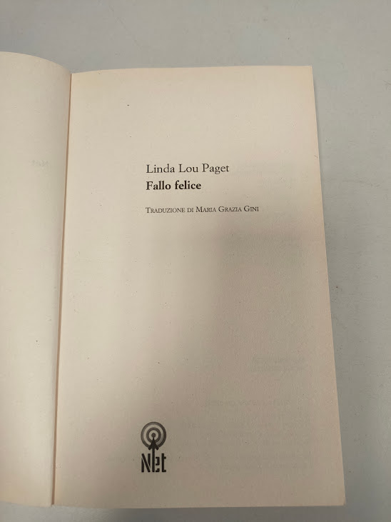 Libro Fallo Felice Linda Lou Paget 2002