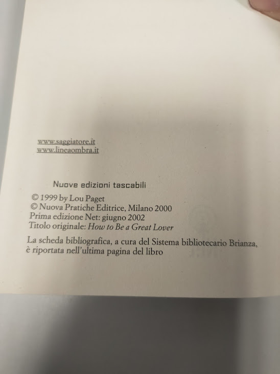 Libro Fallo Felice Linda Lou Paget 2002