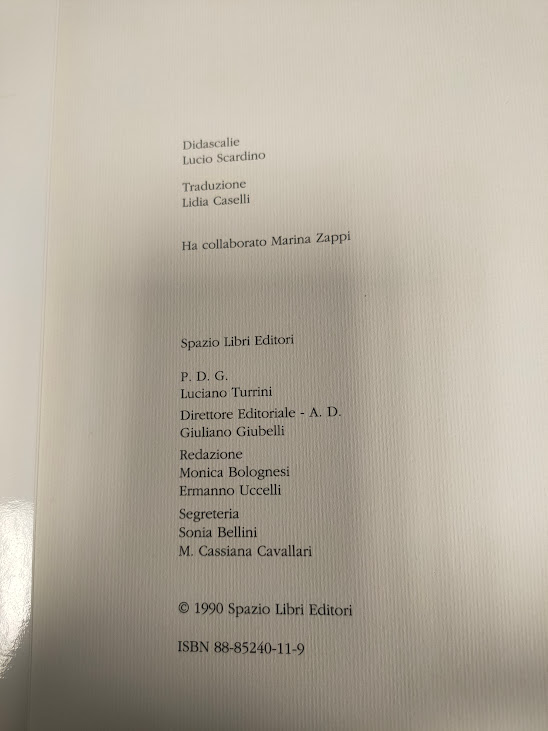 Libro Ferrara Interni Paolo Zappaterra 1990